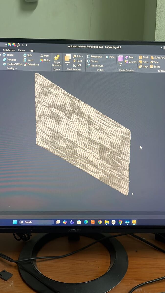 Mesin display pendingin dengan panel kontrol
